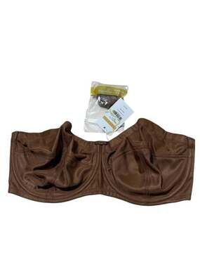 Delimira bra size 34F Nutmeg brown